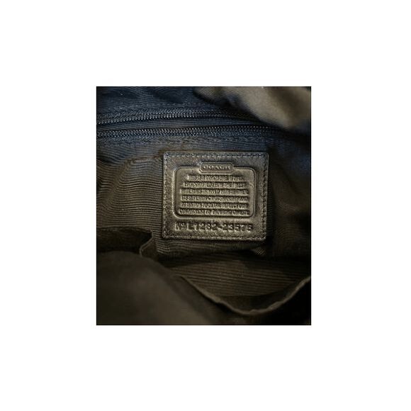 Vintage Coach Handbag with Coach Signature Tag and Tassel - Picture 6 of 11